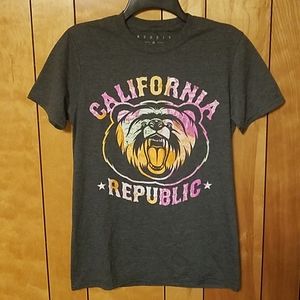 California Republic Bear Shirt SMALL Rebels Nomads A3